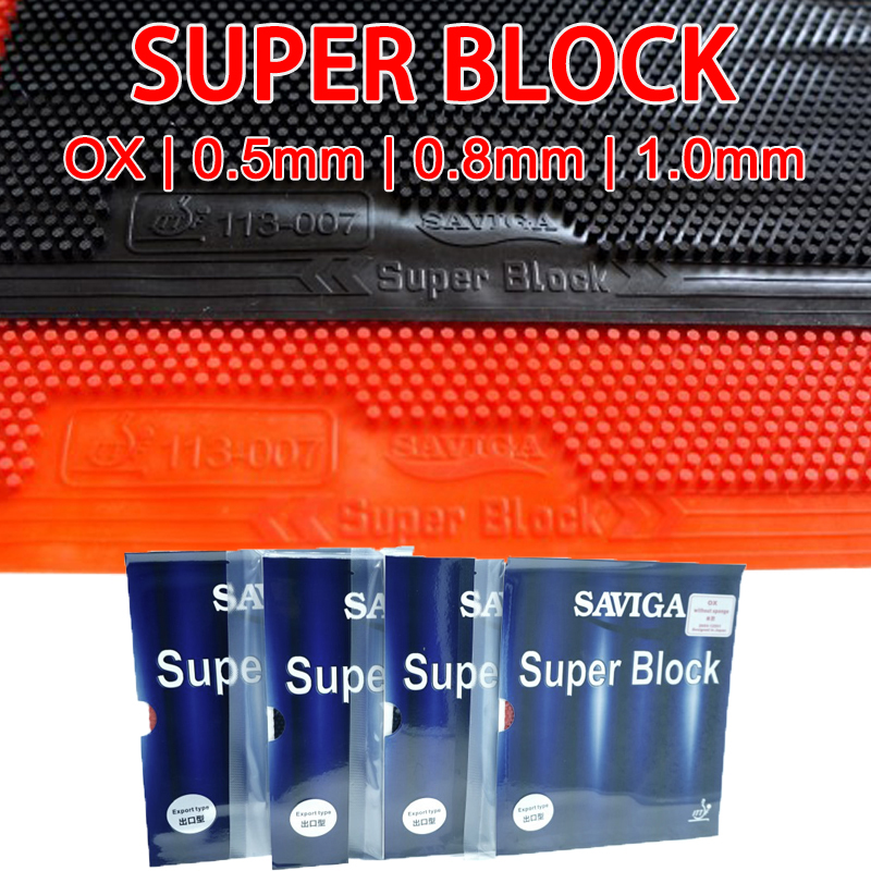 Table Tennis Market - SAVIGA SUPER BLOCK OX Long Pips