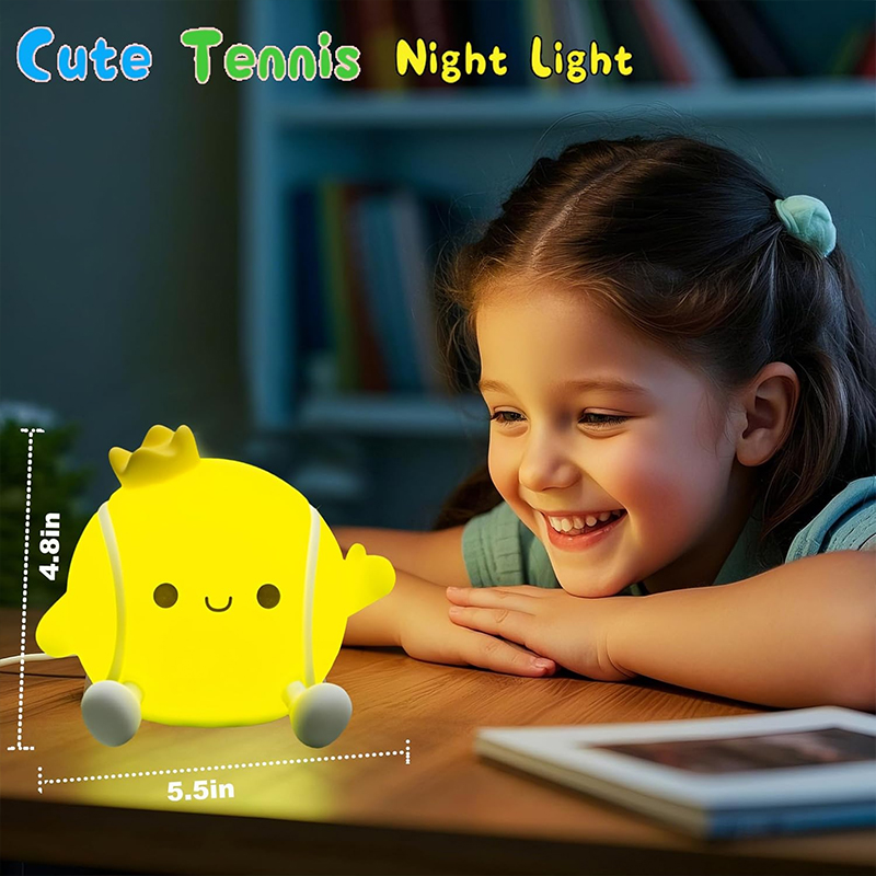 Cute Tennis Night Light Silico - Table Tennis For Kids review and price