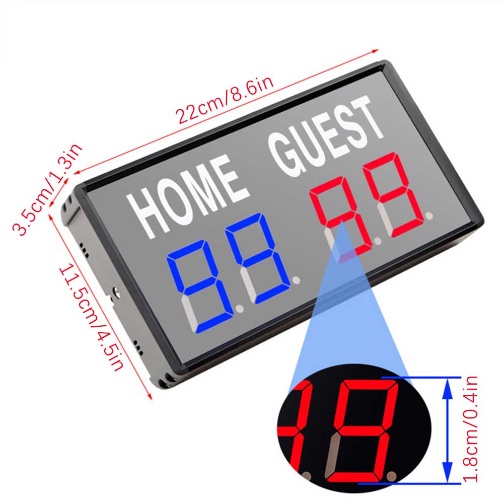 4-Digit LED Electronic Score K - Table Tennis Score review and price