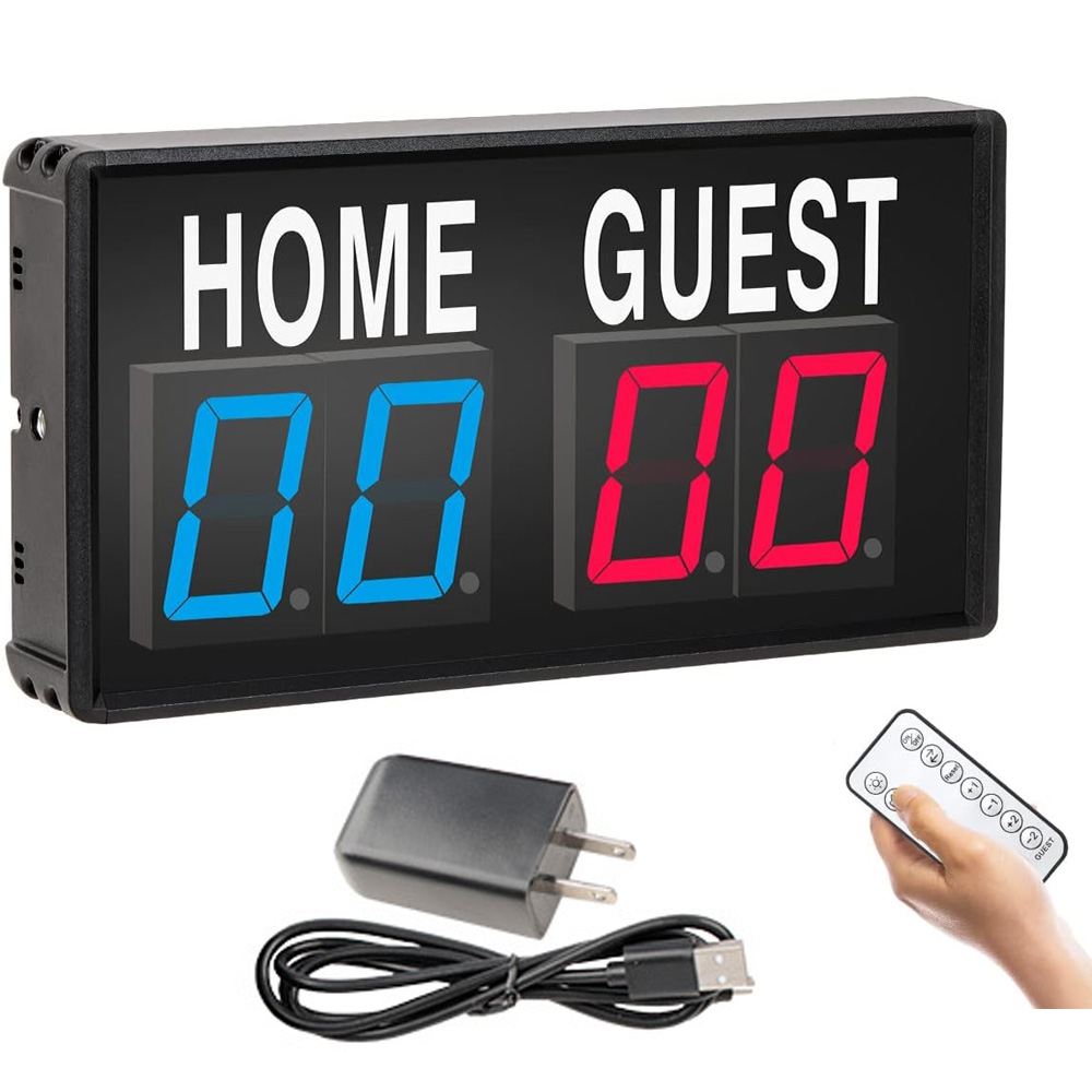 Portable 4 Digit LED Scoreboar - Table Tennis Score review and price