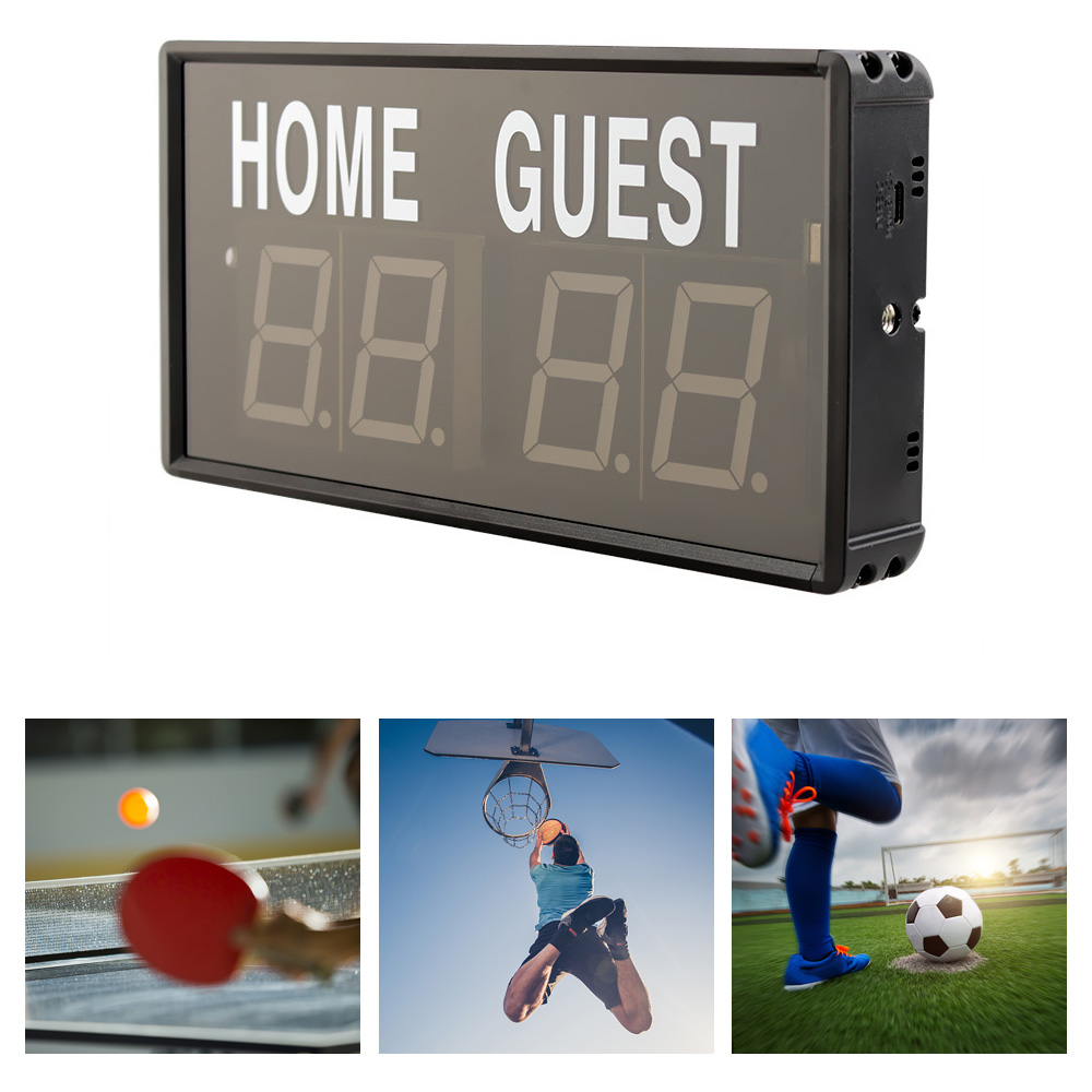 Portable 4 Digit LED Scoreboar - Table Tennis Score review and price