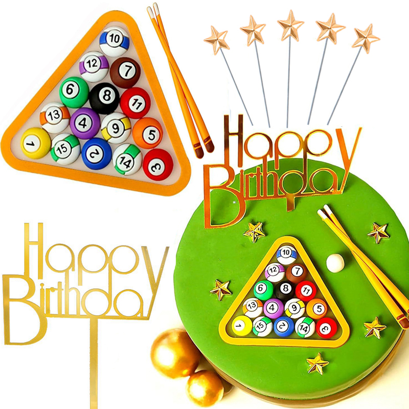 Billiard Ball Cake Decoration  - Table Tennis Market review and price